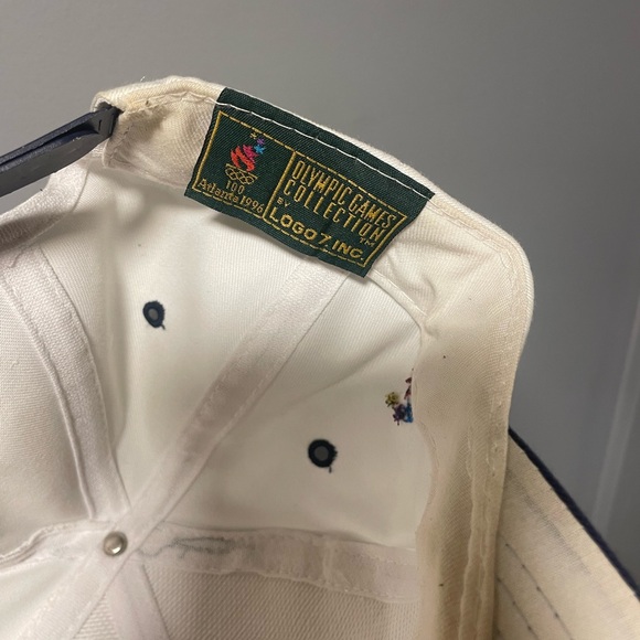 Vintage 90s USA Olympics Logo 7 Hat - Picture 4 of 4